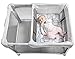 4moms Breeze Classic Portable Playard with Removable Bassinet - Easy One Push Open, One Pull Close, from The Makers of The mamaRoo