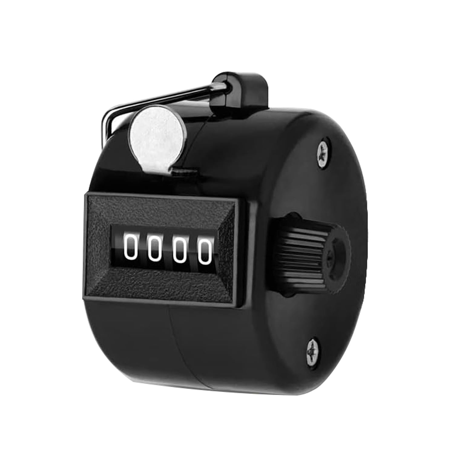 FUZVOL 4 Digit Tally Counter Hand Colour Counters Mechanical Palm Click Counter Handheld Golf Counter for Sport Counting Scoring, Black