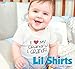 Lil Shirts I love My Grandpa And Grandma Baby Bodysuit (0-3 Months)