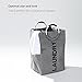 Fragrantt Double Laundry Hamper - Large Clothes Hamper with Round Handles for Convenient Carrying - Foldable Design Perfect for Dorms and Travel - Durable and Easy to Clean - Heavy-Duty Polyester