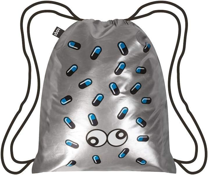 LOQI Metallic Rucksack, 10 Liter, Matt Silver Pop Amazon.de Koffer