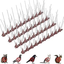 BORHOOD Bird Spikes, 16 Pack Bird Deterrent