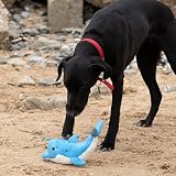Petface Planet Devi Dolphin Eco Friendly Plush Dog Toy view 6