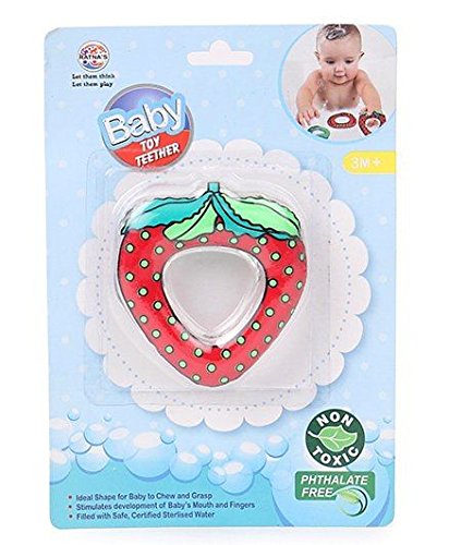 strawberry teether pacifier