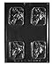 Horse Head Bar Chocolate or Soap Mold
