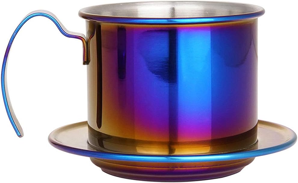 Savacaf Com Tragbar Edelstahl Manueller Kaffee Ei Mehrfarbig Cafe Reisen Filter Fur Zuhause Vietnamesischer Kaffee Tropfer Dianoo Vietnamesische Kaffeefilterpresse Buro Restaurant Kaffeebereiter Kuche Kochen Backen Kaffeemaschinenersatzteile