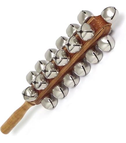 Amazon.com: Ludwig LE97 Handheld Sleigh Bells : Musical Instruments