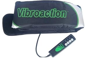 Vibroaction Massage Belt, Slimming Massage Belt, Vibro Shape, Suitable for The Abdomen, Legs, Thighs