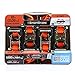 SMARTSTRAPS 10-Foot Ratchet Straps (4pk) – 3,000 lbs Break Strength – 1,000 lbs Safe Work Load Haul Heavier Loads Like Motorcycles, Boats and Large Appliances – Heavy-Duty Padded Tie-Downs, ORANGE (149)