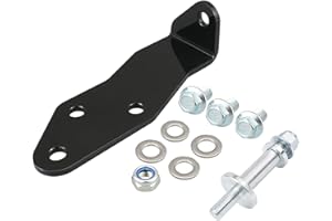 Bevinsee Transmission Torque Mount Bracket Bolt Kit Compatible with Honda Acura B-Series B16 B18 EG EK DC2 Compatible with Civic Integra CR-V 5-Speed