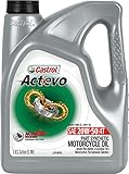 Castrol 03139 Actevo 20W-50 Part Synthetic 4T Motorcycle Oil - 1 Gallon Jug, (Pack of 3)