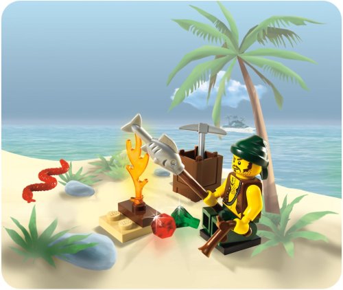 LEGO Piraten 8397 - Gestrandeter Pirat – Bild 5