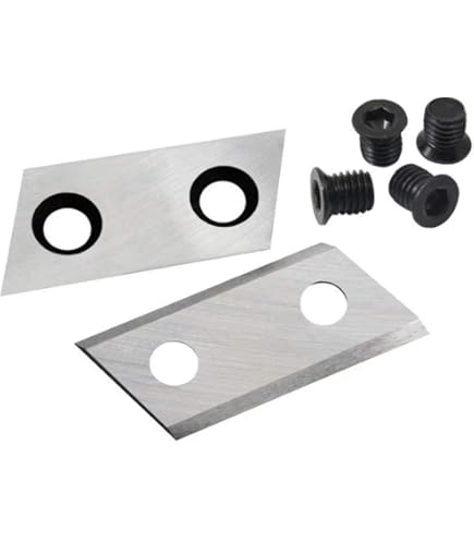 thumbnail image 2 of TASP Garden Shredder Chipper Blades – Replace For Screwfix TITAN TTB3535HR 2500W (2-Pack) 2 of 5