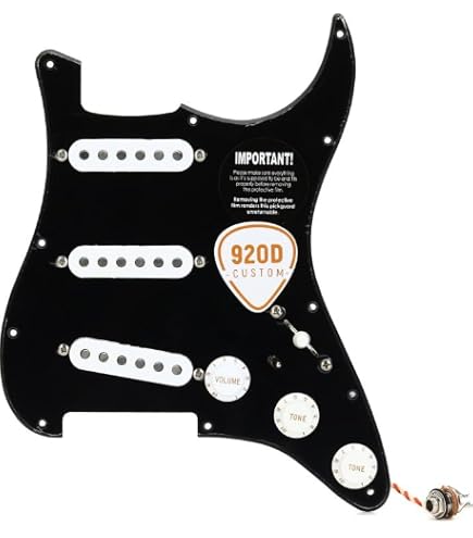 Amazon.com: Fender Custom Shop '69 SSS Pre-Wired Stratocaster