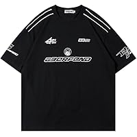 Aelfric Eden Mens Graphic Tees Vintage Racing Tees Oversized