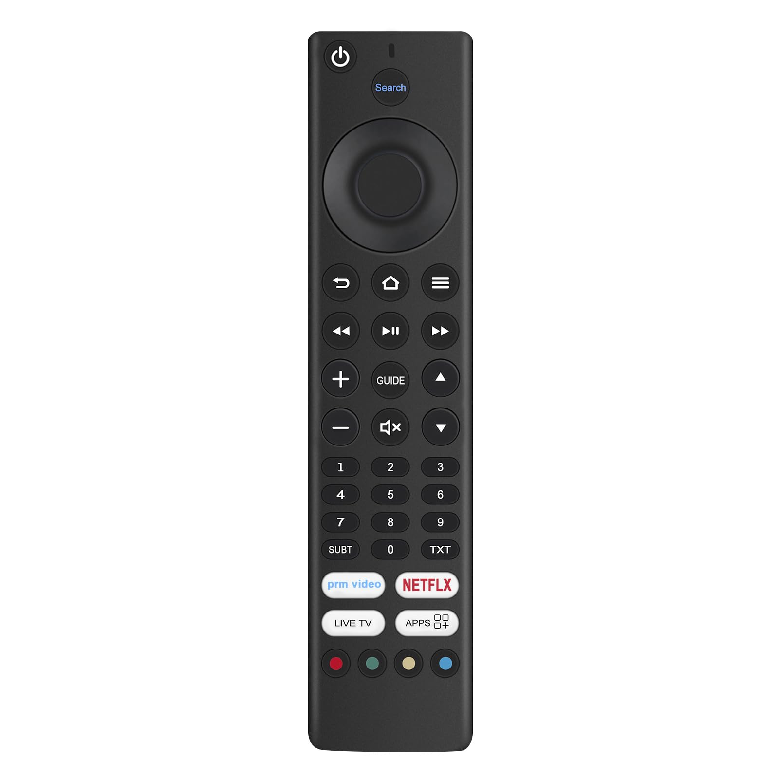 RM-C3253 VINABTY Replacement IR Remote Control Fit for JVC TV Edition Smart 4K HDR LED TV LT-43CF810 LT-50CF810 LT-55CF810 LT-40CF890 LT-43CF890 LT-43CF890A LT-49CF890 LT-50CF890 LT-55CF890