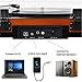 JORLAI Record Player, Turntables for Vinyl Records, 33 45 78 RPM Record Player with Speakers, Vinyl to MP3 Recording Capable, RCA Output, 3.5mm Aux Input, Volume Control – Woodthumb 4