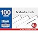 3 Pk, Bazic Grid Index Cards,Quad Ruled 4-1