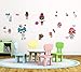 LOL Girls Wall Decals Art Stickers Decor Removable LOL Girl Wall Decorations for Girls Kids (99Pcs)