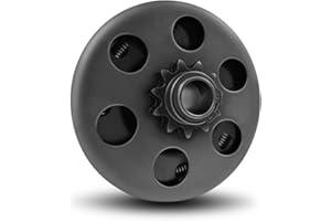 Kekadmai Mini Bike Clutch 5/8'' Bore 11 Tooth for #35 Chain, Centrifugal Clutch 11T for Go Kart/Minibike Engine Up To 8 HP (5/8" Bore 11 Tooth)