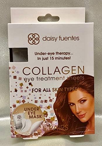 DAISY FUENTES COLLAGEN Under-eye therapy in just 15 minutes! For all skin types. 5 Pairs