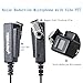 Motorola Earpieces for Walkie Talkies with Mic 2 Pin Covert Acoustic Tube - Compatible with CP200, CLS1410, CP110, GP300, CP040 Two Way Radios (Pack of 2)