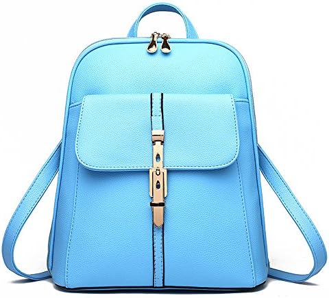 Myleas Women's Girl Leather Mini School Bag Travel Backpack Rucksack Shoulders Bag Satchel