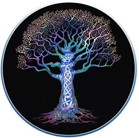 Cool Hippie Celtic Tree Decal Cars Trucks Guys Girls Men Women Laptop Stickers