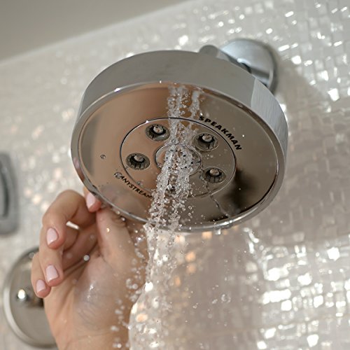 Speakman S3010 Neo Anystream High Pressure Adjustable 2.5 GPM Shower Head, Polished Chrome
