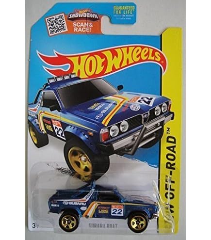 Amazon.com: Hot Wheels 2015 HW Off-Road Subaru Brat 123/250, Blue