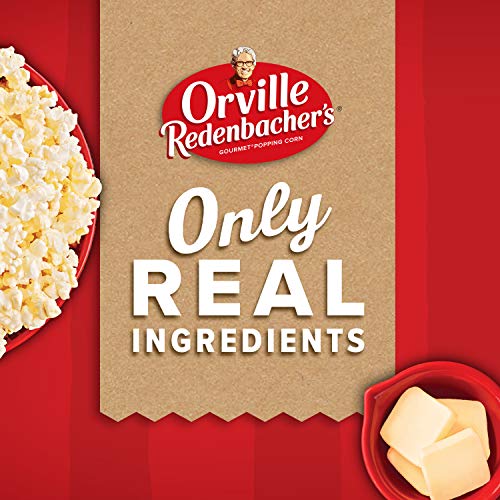Orville Redenbacher's Light Butter Microwave Popcorn, 2.85 Ounce Classic Bag, 12-Count, Pack of 6