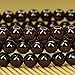 Natural AA Grade Red Garnet Gemstone 6mm Round Beads Stretch Bracelet 7