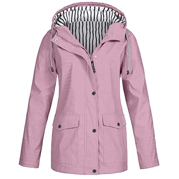  Vintress Womens Zipper Jacket Waterproof Hoodie