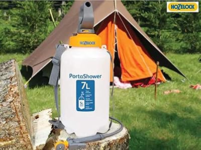 Hozelock Porta Shower 7L Portable Compact Shower for Camping Caravanning HOZ4140
