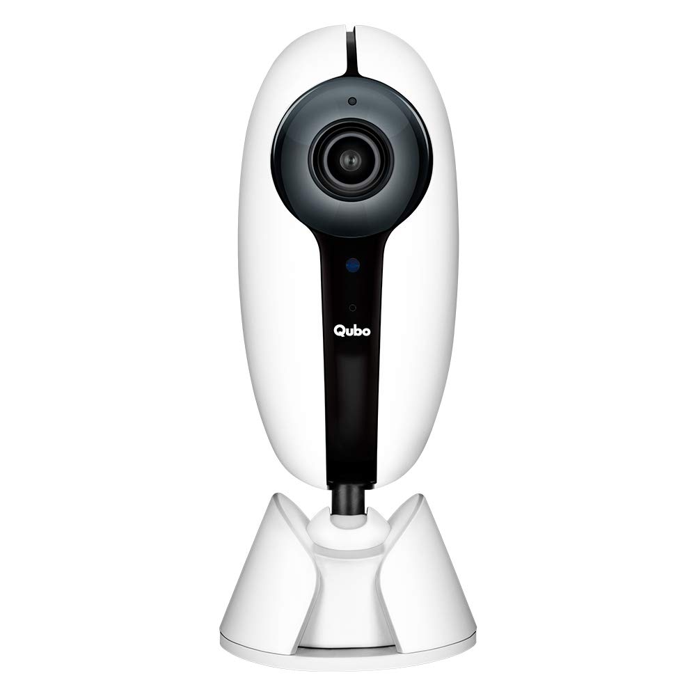 Qubo Smart Security WiFi CCTV Camera (White) with Face Mask Detection
