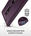 Ringke Onyx Compatible with Xperia XZ2 Case Brushed Metal Design Flexible & Slim Dynamic Stroked Line Pattern Durable Anti Slip Impact for Sony Xperia XZ 2 - Lilac Purple