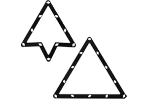 PATIKIL 2 Pcs Magic Rack, 8, 9, and 10 Ball Combo Pack Magic Ball Rack Sheet Pool Rack Table Ball Holder Billiards Accessorie