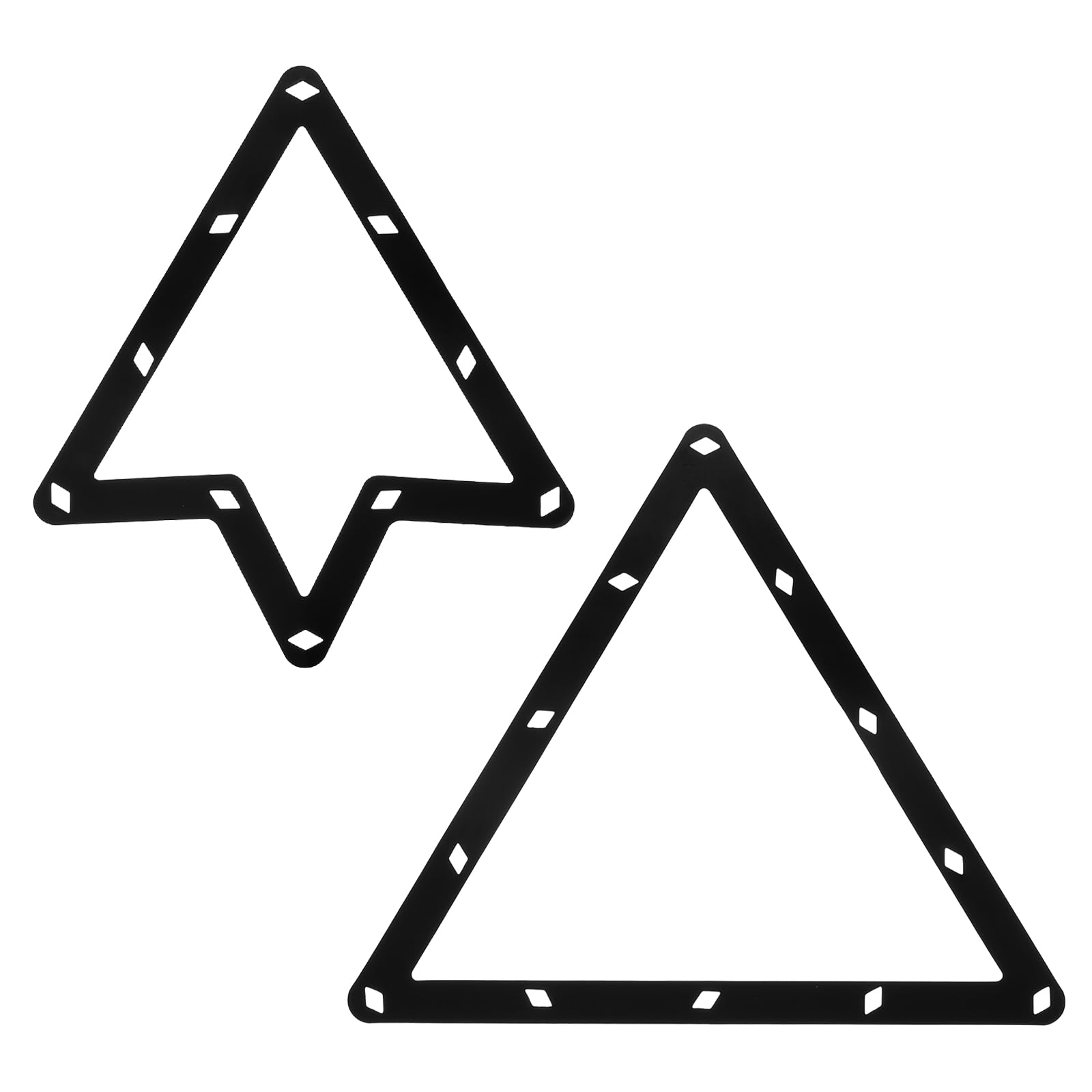 PATIKIL 2 Pcs Magic Rack, 8, 9, and 10 Ball Combo Pack Magic Ball Rack Sheet Pool Rack Table Ball Holder Billiards Accessories