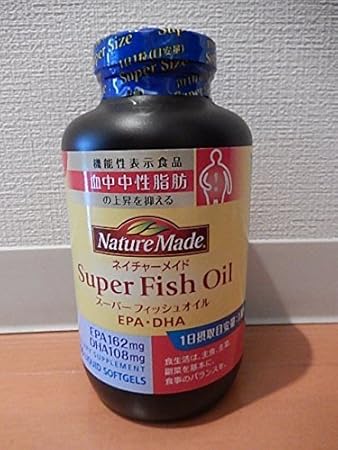 Amazon ネイチャーメイド スーパーフィッシュオイル 250粒 Naturemade ネイチャーメイド Epa