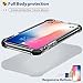MATEPROX Compatible with iPhone Xs Max Case Clear Hybrid TPU Hard Cover with Thin Shockproof Bumper Protective Case for iPhone Xs Max 6.5'' (Black)