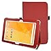 Acer Iconia One 10 B3-A20 Case,Mama Mouth PU Leather Folio 2-folding Stand Cover with Stylus Holder for 10.1