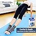 Dowellife Plantar Fasciitis Socks, Ankle Brace Compression Support Sleeves & Arch Support, Foot Compression Sleeves, Ease Swelling, Achilles Tendonitis, Heel Spurs for Men & Women (Black M)