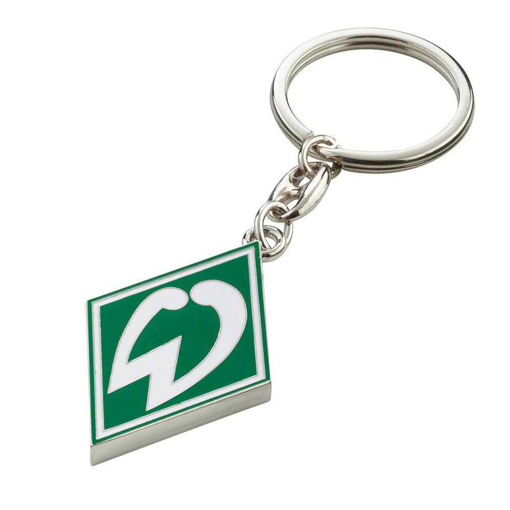 Werder Bremen Diamond Key Ring, Green, One Size