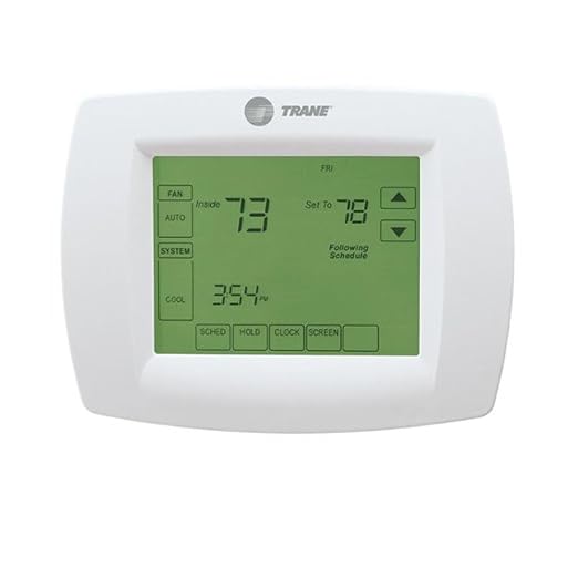 Buy Trane SingleStage Thermostat 7Day Programmable Touchscreen