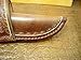 Cross Draw Knife Sheath Made Out of 10 Ounce Water Buffalo Hide Leather Made for Schrade PH 1