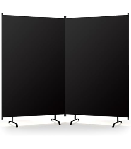 Amazon.com: Rantila 2 Large Panels Room Divider,Portable Office