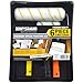 Premium 6 piece Multi use 9 inch Speed Painting kit, paint rollers,roller, paint brushes,5.5 inch wall paint brushes,paint kit,stain brushes,1.5inch SRT paint brush,tool kit,home tool kit,tool sets …