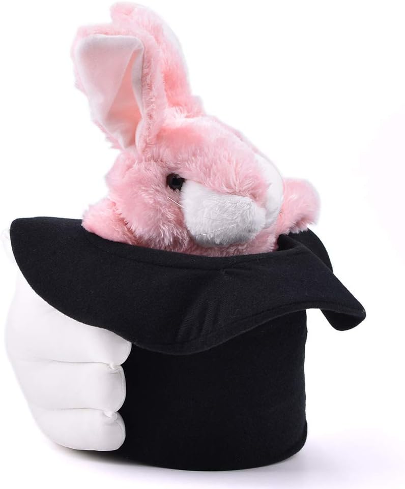 Enjoyer Rabbit in The Hat Puppet Magic Tricks Stage