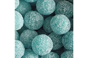 AHLIRMOY Barnett's Mega Sour Raspberry Bon Bons 1/2lb (227g)