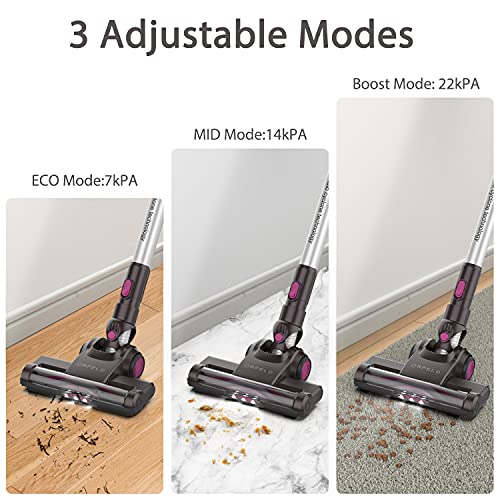 ORFELD Cordless Vacuum 5 in 1 Powerful Suction Stick Handheld Vacuum